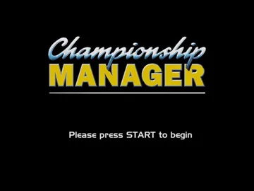 Championship Manager Season 02-03 screen shot title